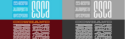 The #FontMarathon typefaces are now available.