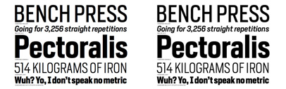 Heron Sans & Heron Serif
