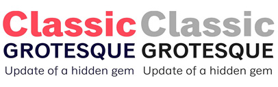 Classic Grotesque