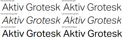 Aktiv Grotesk