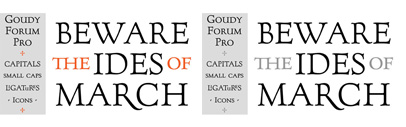 Goudy Forum Pro