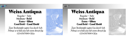 Weiss Antiqua