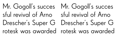 Drescher Grotesk