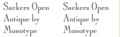 Sackers Open Antique Roman