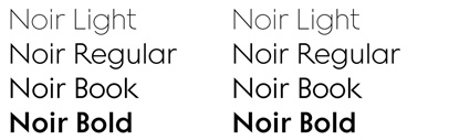 Noir Text