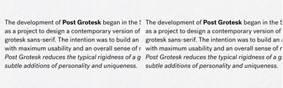 Post Grotesk