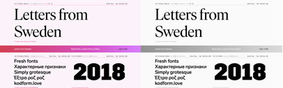Letters from Sweden
