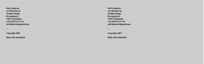 Olof Lindqvist Art Direction & Grafisk Design