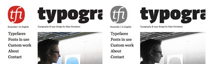 typografi