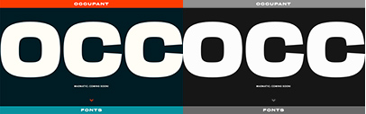Occupant Fonts