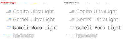Production Type