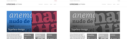 Blancoletters