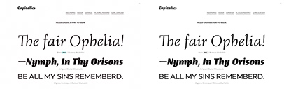 Capitalics Warsaw Type Foundry