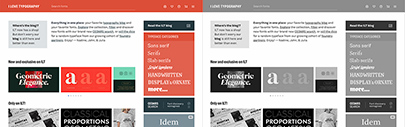 I Love Typography