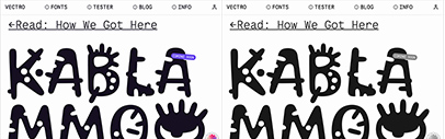 Vectro Type Foundry