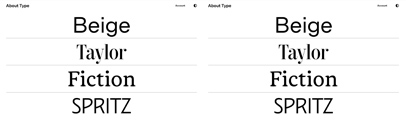 About Type