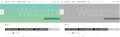 new typefaces from a new foundry: @Long_Type’s Totem‚ Ecam & Oradour