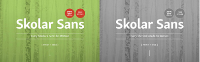 Skolar Sans‚ a sans companion of Skolar‚ by @rosettatype: it consists of 4 widths and each width has 9 weights and correspoindg italics.