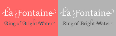 Diogenes Decorative‚ the swashy sister of Diogenes. 65% off until Feb 1.