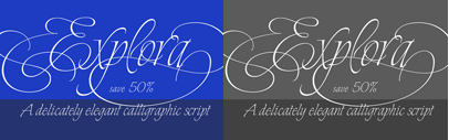 Explora by TypeSETit is 50% off till Jan 28.