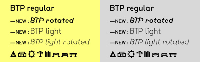 BTP Light‚ Light Rotated & Regular Rotated by @a_is_for_A