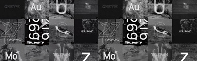 GT Cinetype‚ based on a design engineered for a cinema subtitling machine‚ by @grillitype