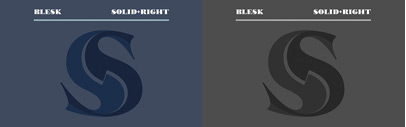 Blesk by @samarskaya & @JamesToddDesign‚ a chromatic typeface with four styles that make up to seven different combinations.