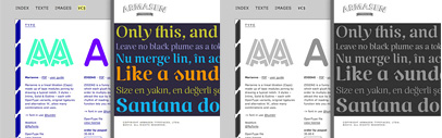 New type foundries&sbquo; BenBenWorld and Armasen&sbquo; have been added to our list.