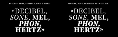 Noe Text‚ a type family with sharp & triangular serifs‚ by @schicktoikka