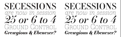 Essonnes&sbquo; a contemporary Didot family in 3 optical weights&sbquo; by @JTDType