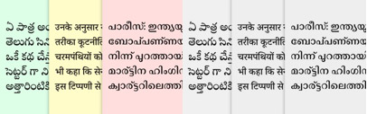 Deccan Telugu‚ Munshi Devanagari‚ and Quilon Malayalam by @itfoundry