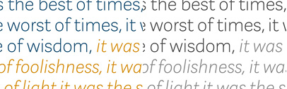 Marat Sans is a clean and friendly sans serif designed by Ludwig Übele. The complete is 80% off till January 10th 2013.