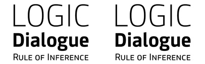 Proof‚ a squarish sans serif‚ designed by Hanno Bennert