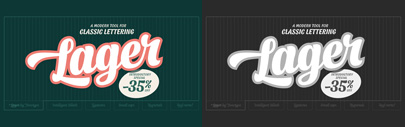 Lager by Fenotype. 35% off until Oct 30.