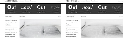 A new Norwegian type foundry Monokrom Type Foundry has just launched.