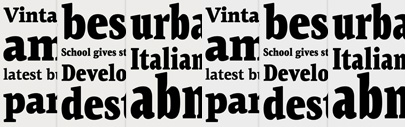 Centro Serif Condensed‚ Centro Serif Extra Condensed‚ and Centro Serif Compressed were added to Centro Serif family.