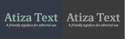Atiza Text by @pablo_bosch