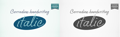 Corradine Handwriting Italic by Corradine Fonts