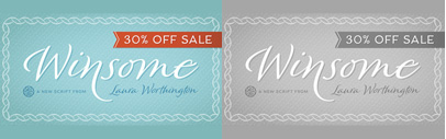 Winsome by @L_Worthington. 30% off until Feb 20.