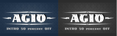 Agio by Gaslight. 50% off until Feb 10.