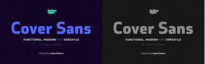 Cover Sans by @Latinotype. Cover Sans Family Complete is 70% off until April 17.