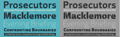 Laski Sans‚ a sans serif companion for Laski Slab.