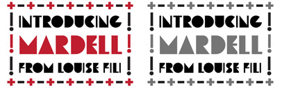 HWT Mardell by Louise Fili. Introductory sale: 25% off.