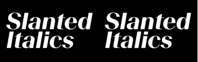 Italics were added to Beausite.