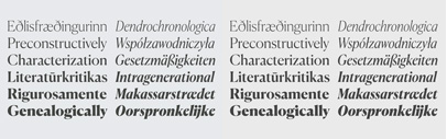Canela designed by @font_taste
