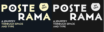 Monotype released Posterama. 75% off until July 6.