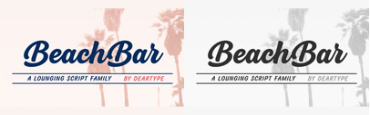 BeachBar by DearType. BeachBar Family is 71% off until July 23.