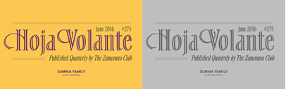 Summa by @delvefonts