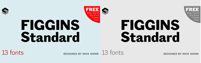 Figgins Standard by @ShinnTypeInc
