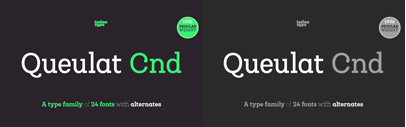 Queulat Cnd by @Latinotype. Queulat Cnd Complete Family is 90% OFF until Oct 21.